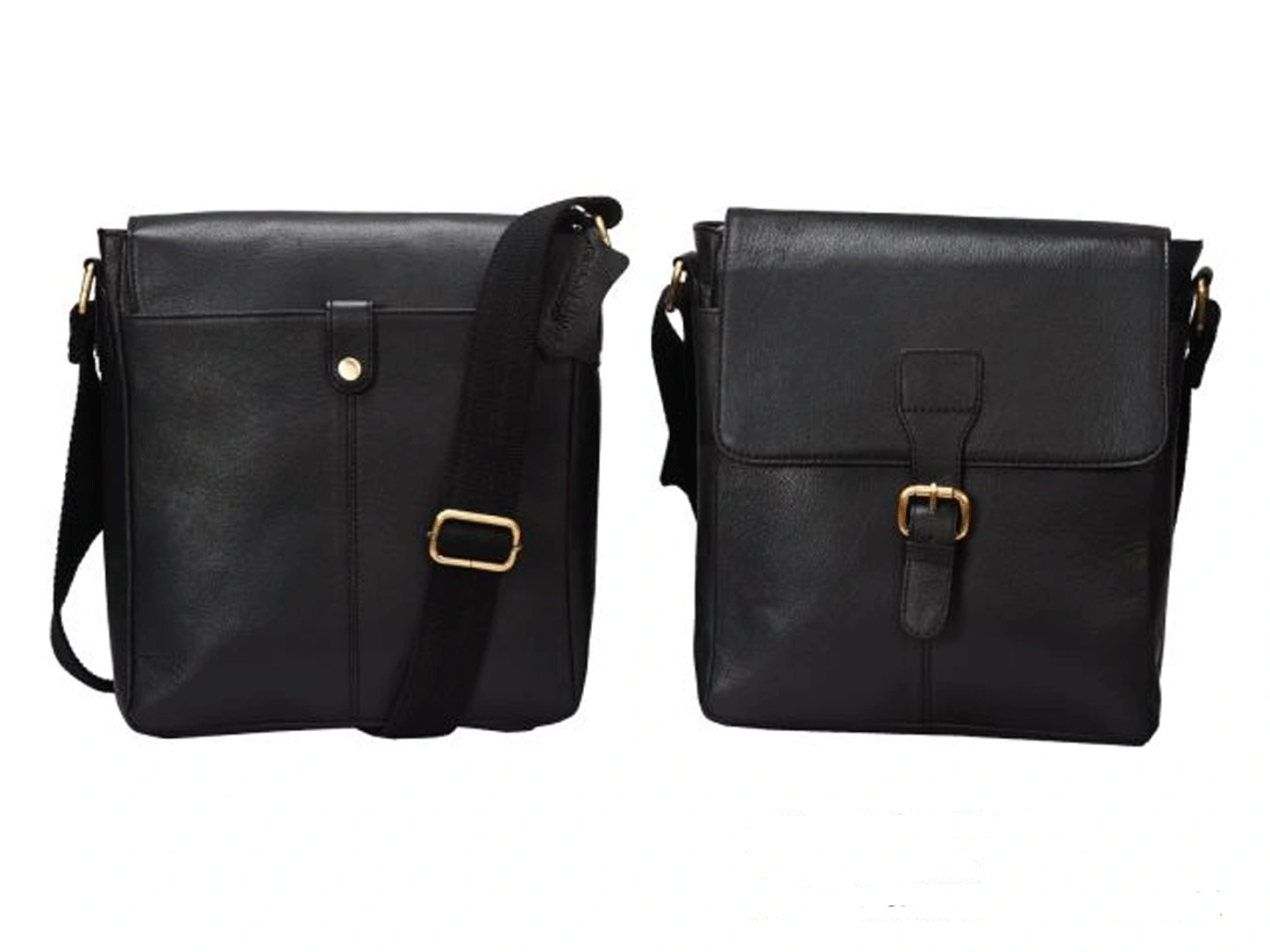Espresso Brown Flapover Messenger